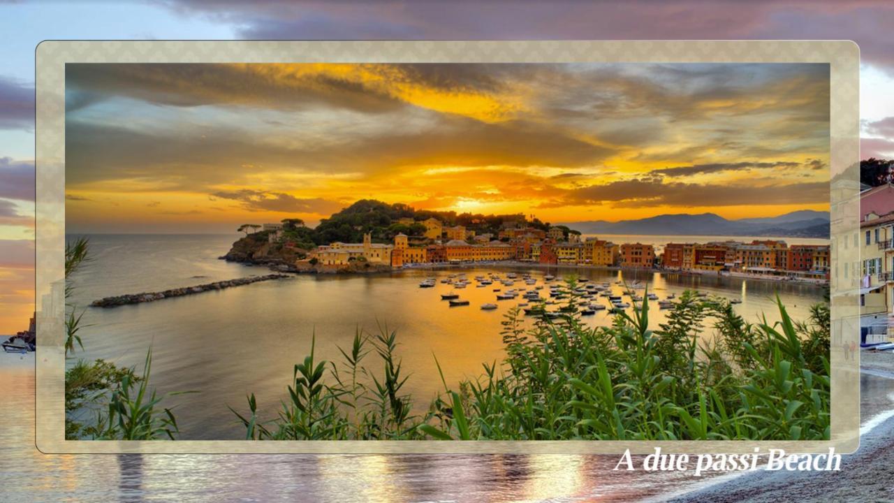 A Due Passi Beach Sestri Levante Eksteriør billede